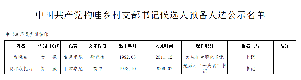 错久村人事任命完成，开启村庄发展新篇章