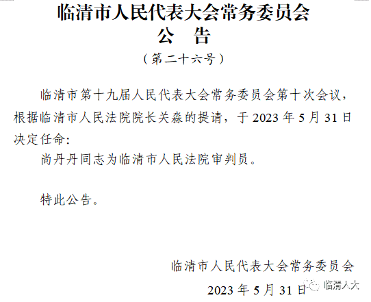 临清市审计局人事任命启动新篇章，推动审计事业持续发展